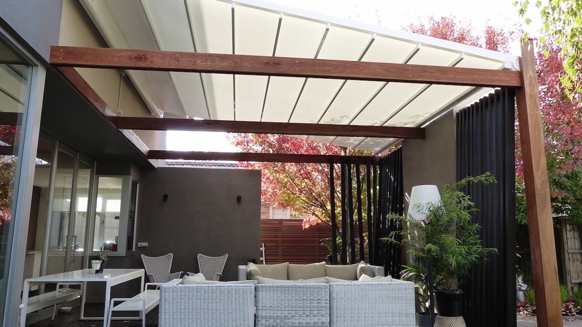 Retractable Pergolas Residential Lidgard Shades